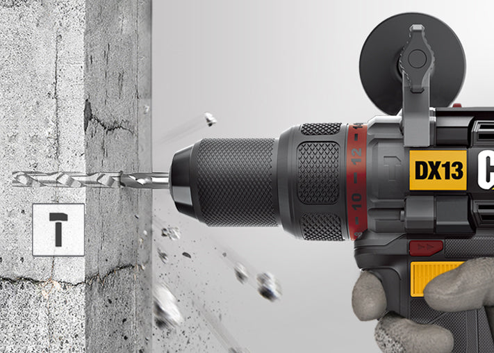 DX13 - 18V Aparafusadora de Impacto Brushless 13mm - 80 N.M